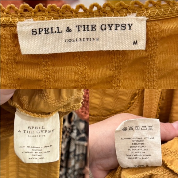 SET Spell Bonnie Organic Cotton Crop and Midi Skirt - Picture 6 of 16